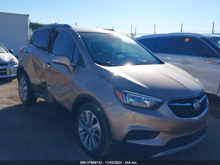 2018 Buick Encore Preferred VIN: KL4CJASB1JB637283 Lot: 37988742