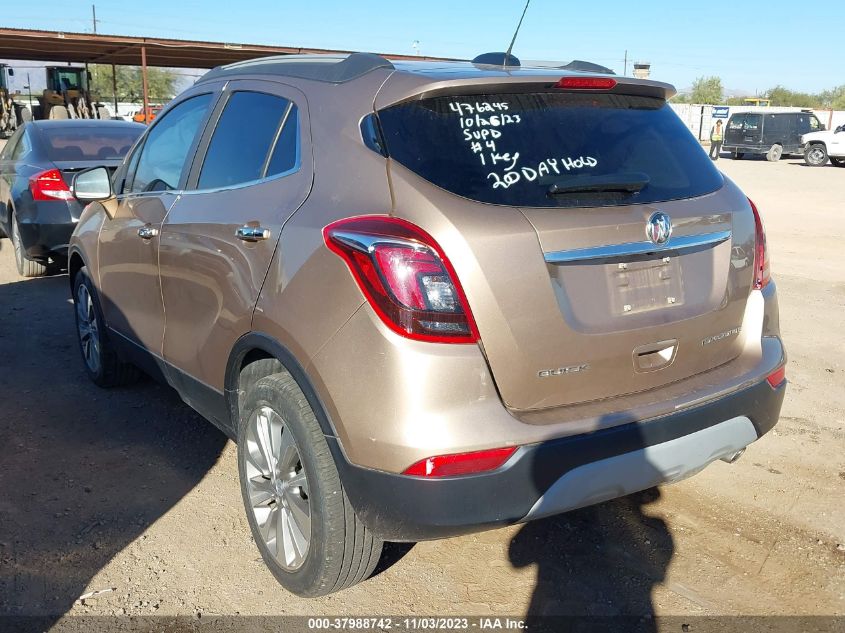 2018 Buick Encore Preferred VIN: KL4CJASB1JB637283 Lot: 37988742