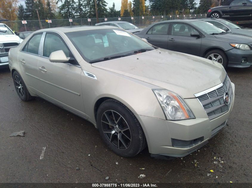 2009 Cadillac Cts Standard VIN: 1G6DF577090124222 Lot: 37988775