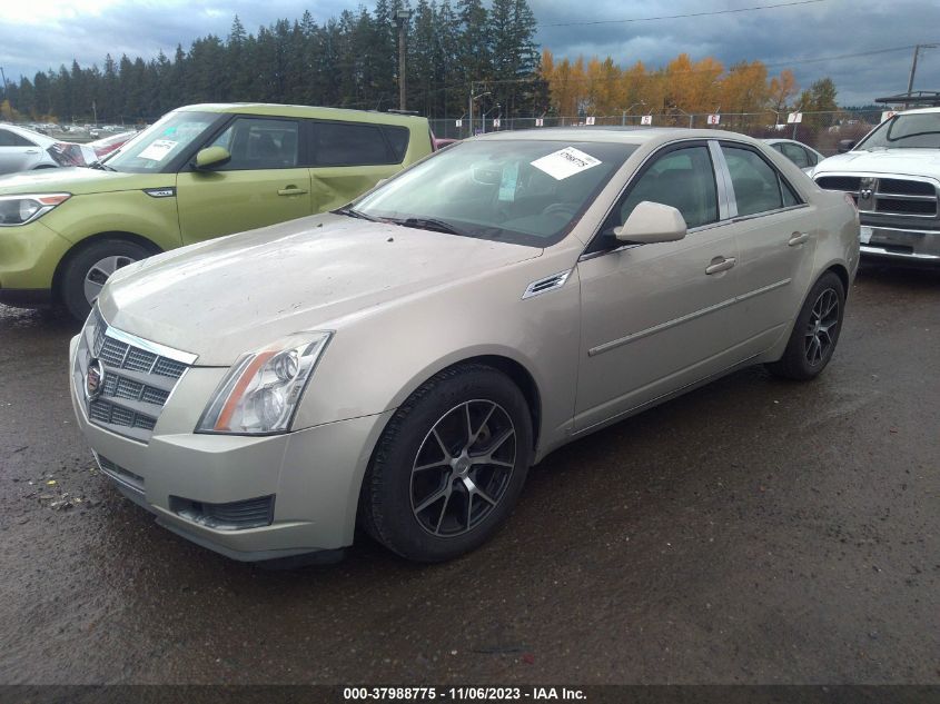 2009 Cadillac Cts Standard VIN: 1G6DF577090124222 Lot: 37988775