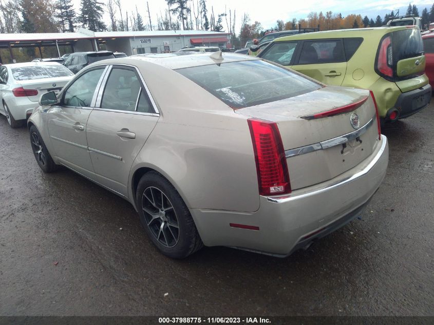 2009 Cadillac Cts Standard VIN: 1G6DF577090124222 Lot: 37988775