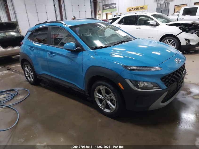 2022 Hyundai Kona Sel VIN: KM8K6CAB1NU786637 Lot: 37988815