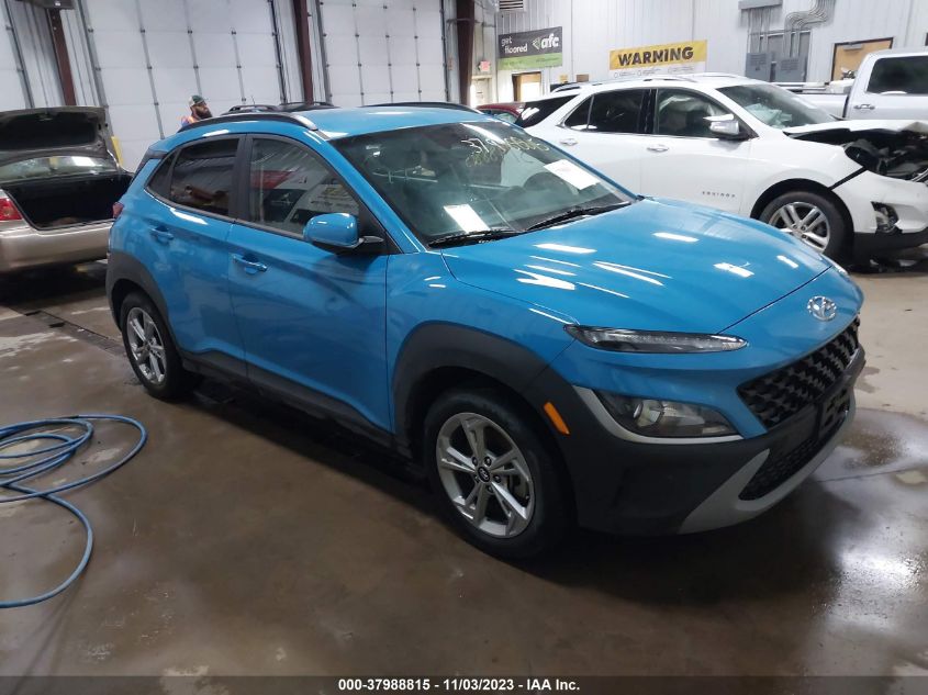 2022 Hyundai Kona Sel VIN: KM8K6CAB1NU786637 Lot: 37988815