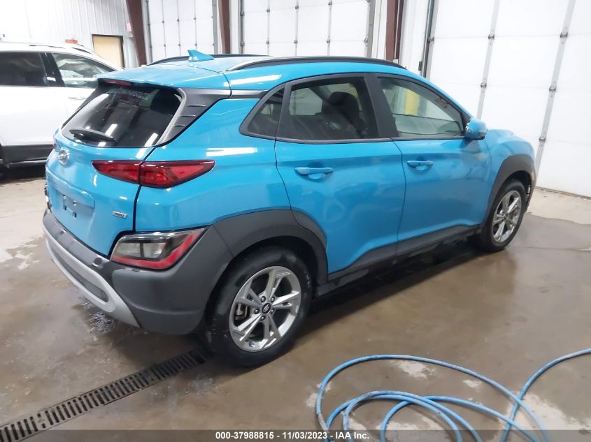 2022 Hyundai Kona Sel VIN: KM8K6CAB1NU786637 Lot: 37988815