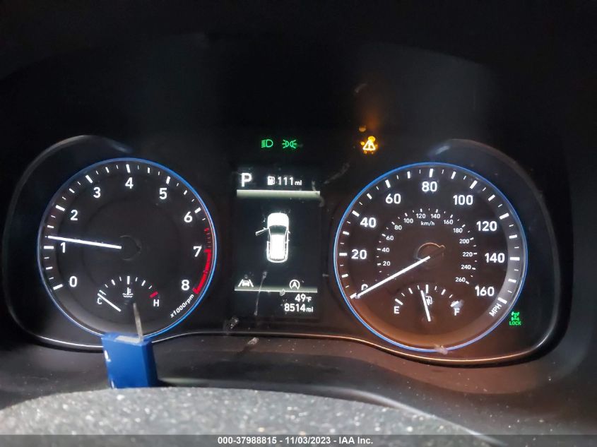 2022 Hyundai Kona Sel VIN: KM8K6CAB1NU786637 Lot: 37988815