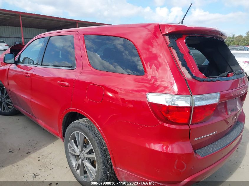 2013 Dodge Durango R/T VIN: 1C4SDHCT8DC651205 Lot: 37988830