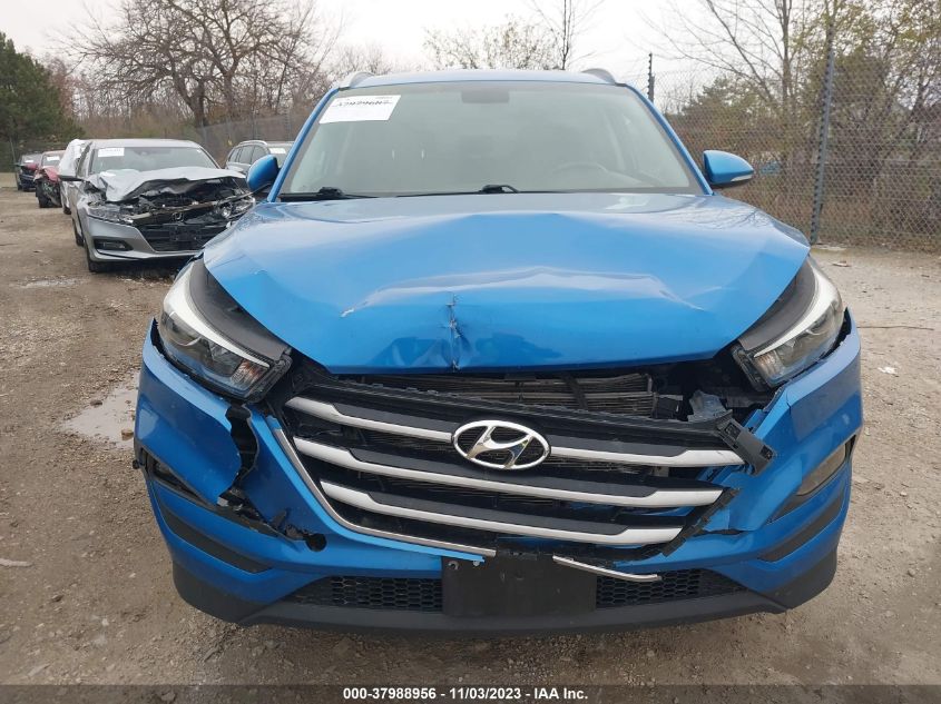 2017 Hyundai Tucson Se Plus VIN: KM8J3CA40HU454523 Lot: 37988956