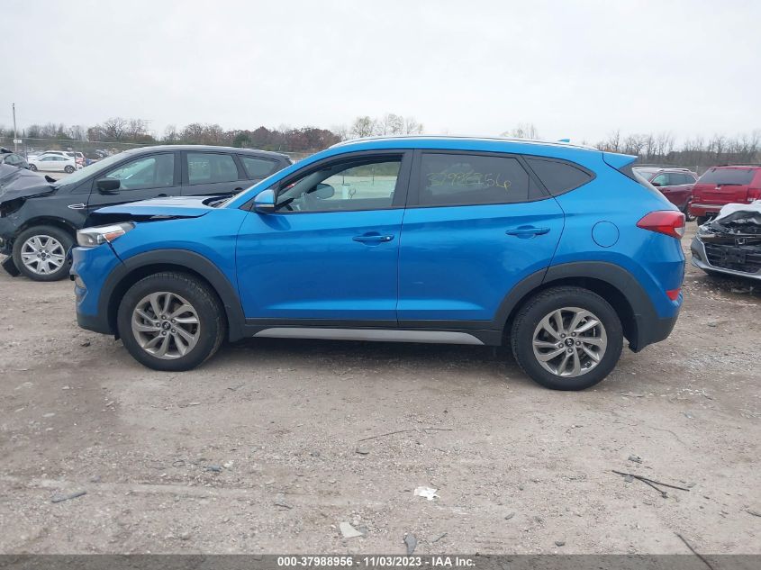 2017 Hyundai Tucson Se Plus VIN: KM8J3CA40HU454523 Lot: 37988956