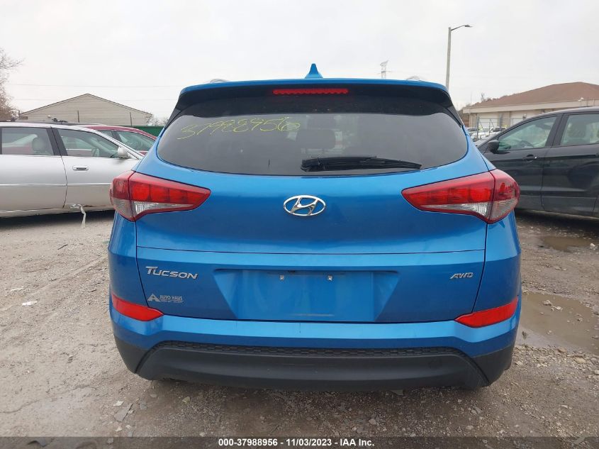 2017 Hyundai Tucson Se Plus VIN: KM8J3CA40HU454523 Lot: 37988956