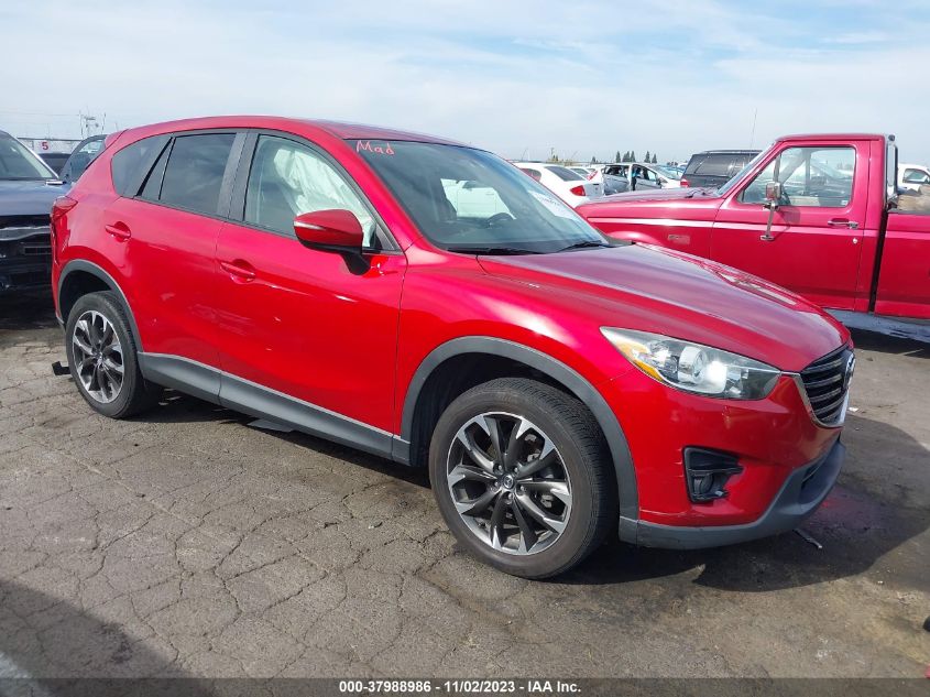 2016 Mazda Cx-5 Grand Touring VIN: JM3KE2DY6G0658994 Lot: 37988986