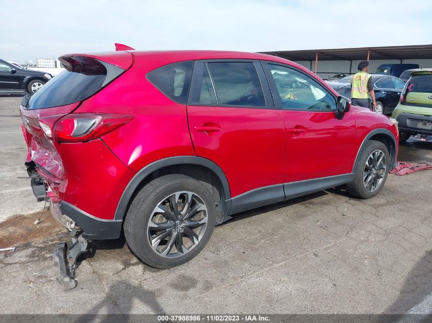 2016 Mazda Cx-5 Grand Touring VIN: JM3KE2DY6G0658994 Lot: 37988986