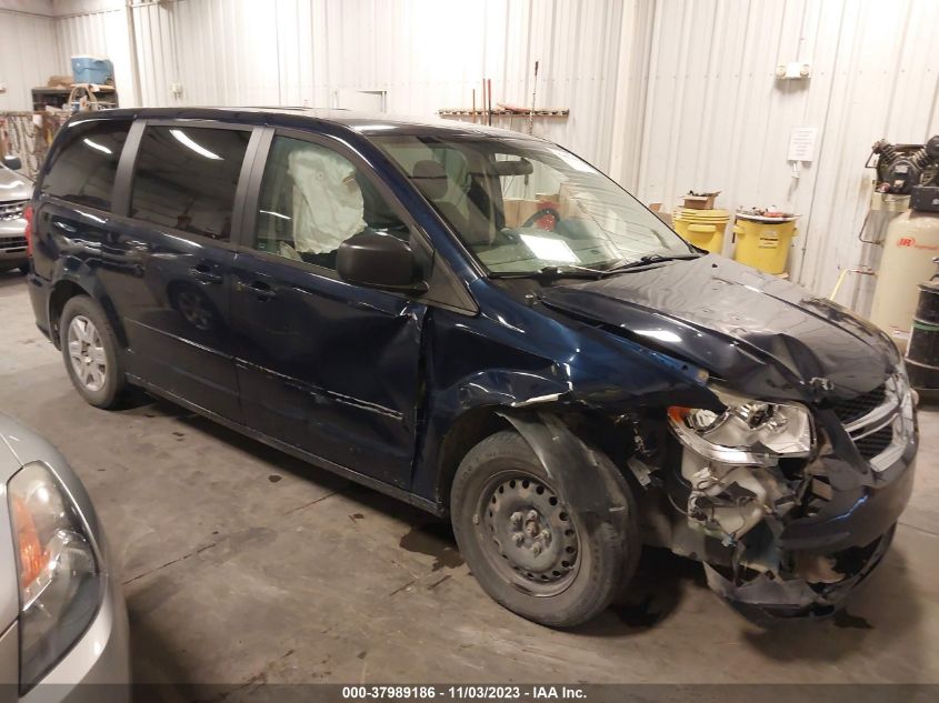 2012 Dodge Grand Caravan Se/Avp VIN: 2C4RDGBGXCR360188 Lot: 37989186
