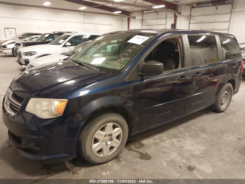 2012 Dodge Grand Caravan Se/Avp VIN: 2C4RDGBGXCR360188 Lot: 37989186