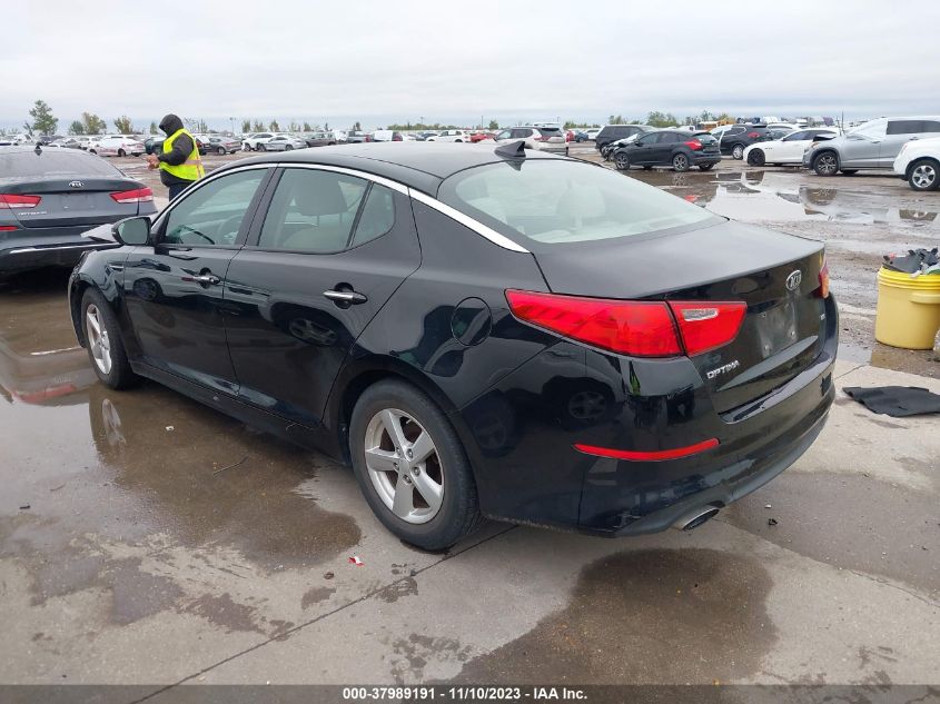 2014 Kia Optima Lx VIN: 5XXGM4A71EG261973 Lot: 37989191