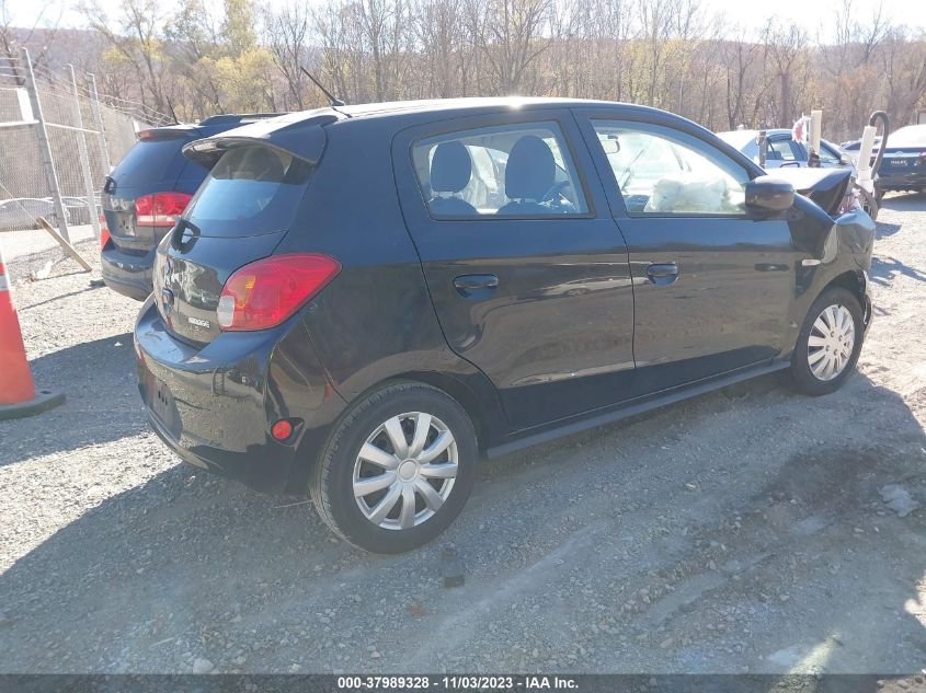 2015 Mitsubishi Mirage De/Rf VIN: ML32A3HJ5FH036199 Lot: 37989328