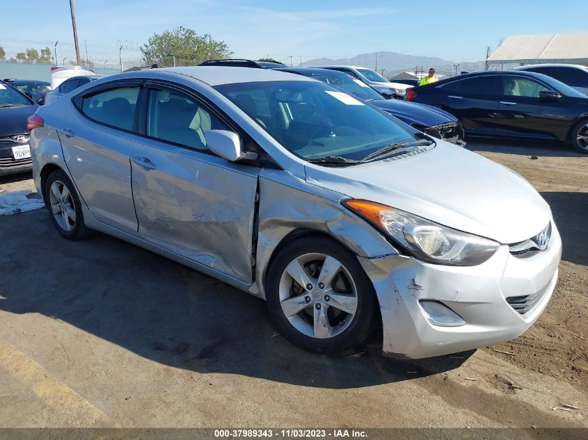 2012 Hyundai Elantra Gls Pzev VIN: KMHDH4AE7CU234320 Lot: 37989343