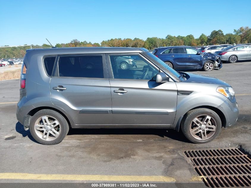 2011 Kia Soul + VIN: KNDJT2A24B7346537 Lot: 37989381