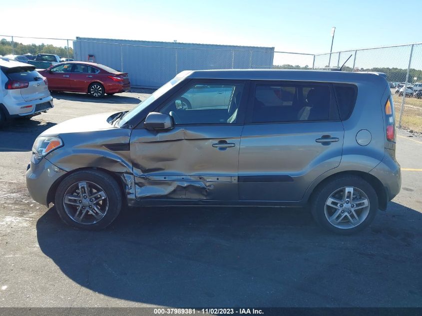 2011 Kia Soul + VIN: KNDJT2A24B7346537 Lot: 37989381