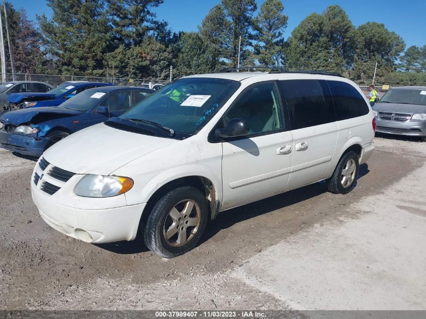 2007 Dodge Grand Caravan Sxt VIN: 2D4GP44L37R216353 Lot: 37989407