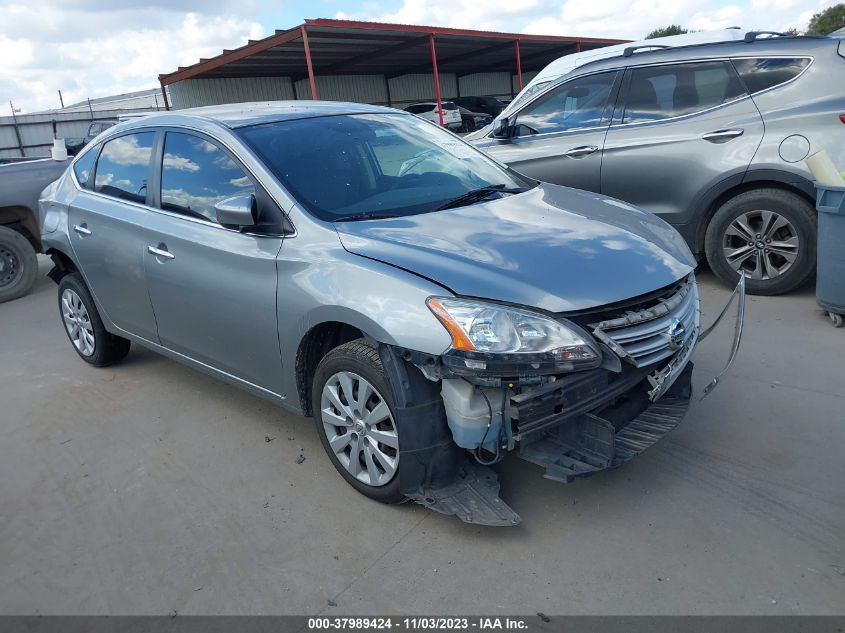 2014 Nissan Sentra Sv VIN: 3N1AB7AP5EY229051 Lot: 37989424