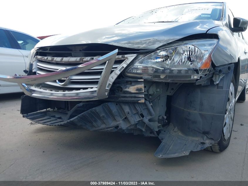 2014 Nissan Sentra Sv VIN: 3N1AB7AP5EY229051 Lot: 37989424