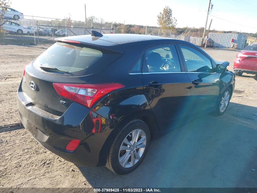 2013 Hyundai Elantra Gt VIN: KMHD35LE4DU028651 Lot: 37989425