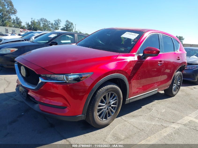 2020 Mazda Cx-5 Touring VIN: JM3KFACM1L1802929 Lot: 37989451