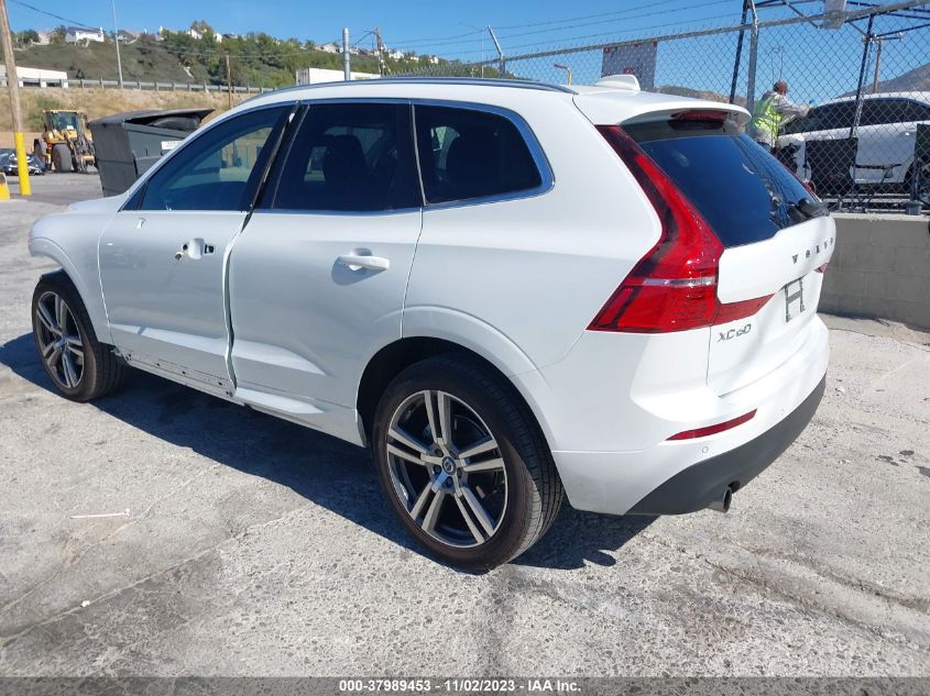 2020 Volvo Xc60 T5 Momentum VIN: YV4102RK0L1483831 Lot: 37989453