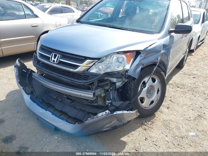 2010 Honda Cr-V Lx VIN: 5J6RE3H38AL022797 Lot: 37989584