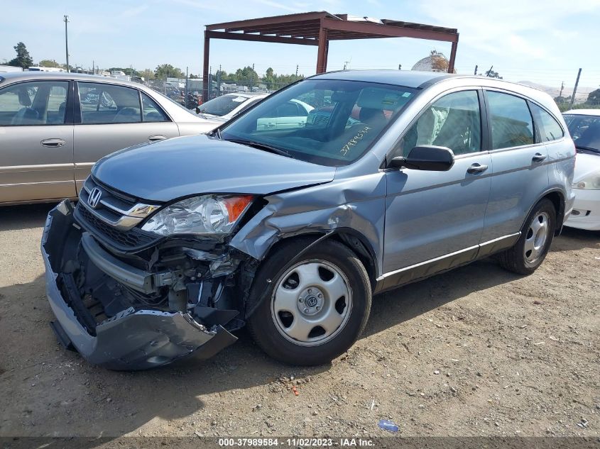 2010 Honda Cr-V Lx VIN: 5J6RE3H38AL022797 Lot: 37989584