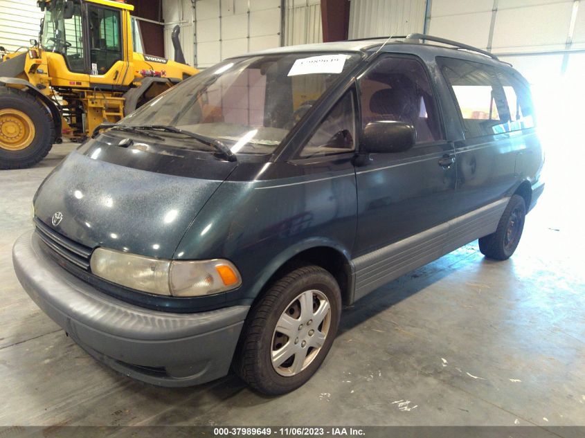 1996 Toyota Previa Le VIN: JT3GK13M6T1226057 Lot: 37989649