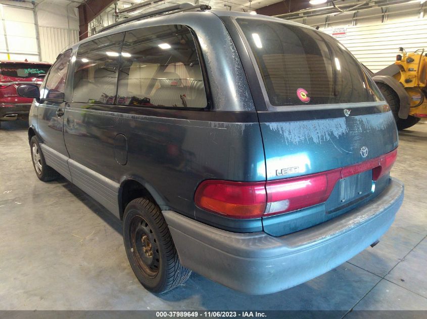 1996 Toyota Previa Le VIN: JT3GK13M6T1226057 Lot: 37989649