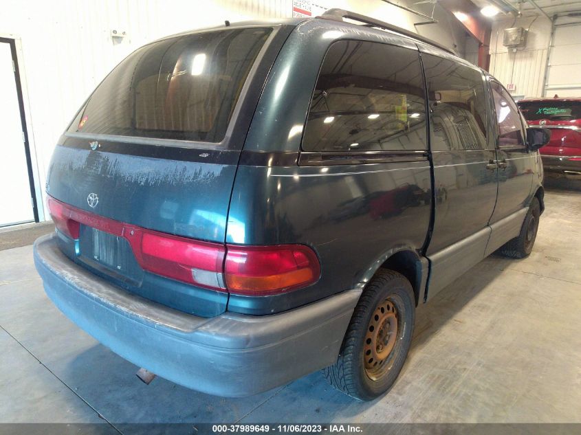 1996 Toyota Previa Le VIN: JT3GK13M6T1226057 Lot: 37989649