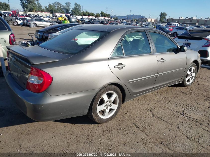 2003 Toyota Camry Se VIN: 4T1BF32K63U549881 Lot: 37989720