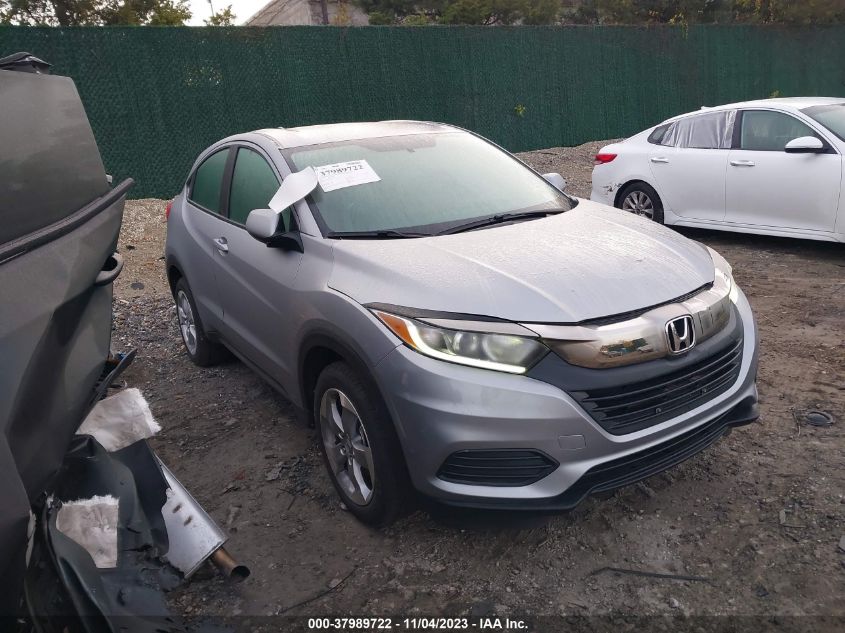 2021 Honda Hr-V Awd Lx VIN: 3CZRU6H33MM756416 Lot: 37989722