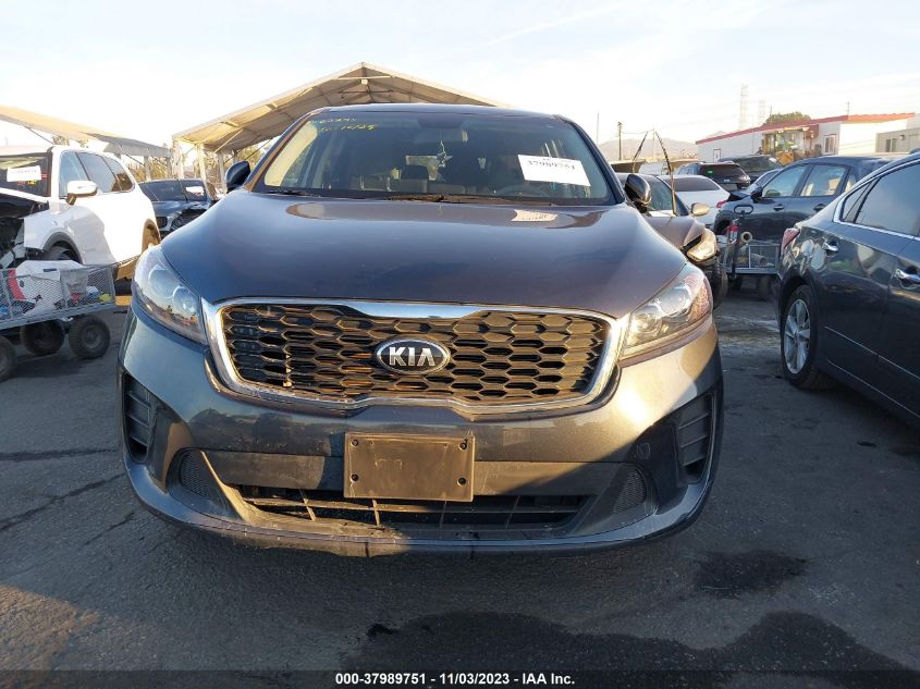 2020 Kia Sorento 2.4L Lx VIN: 5XYPG4A34LG623923 Lot: 37989751