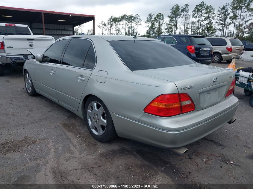 2002 Lexus Ls 430 VIN: JTHBN30F620055313 Lot: 37989866