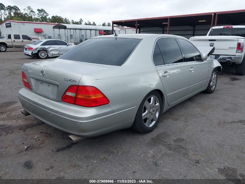 2002 Lexus Ls 430 VIN: JTHBN30F620055313 Lot: 37989866