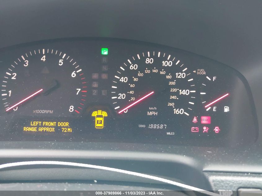 2002 Lexus Ls 430 VIN: JTHBN30F620055313 Lot: 37989866