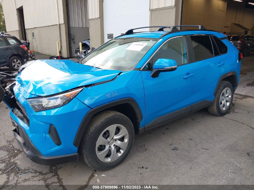 2020 Toyota Rav4 Le VIN: 2T3G1RFV3LW121799 Lot: 37989896