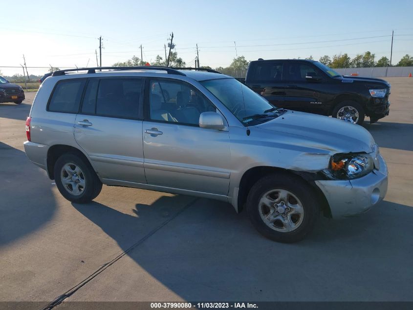 2006 Toyota Highlander VIN: JTEGD21A860140422 Lot: 37990080