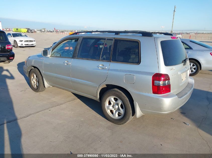 2006 Toyota Highlander VIN: JTEGD21A860140422 Lot: 37990080