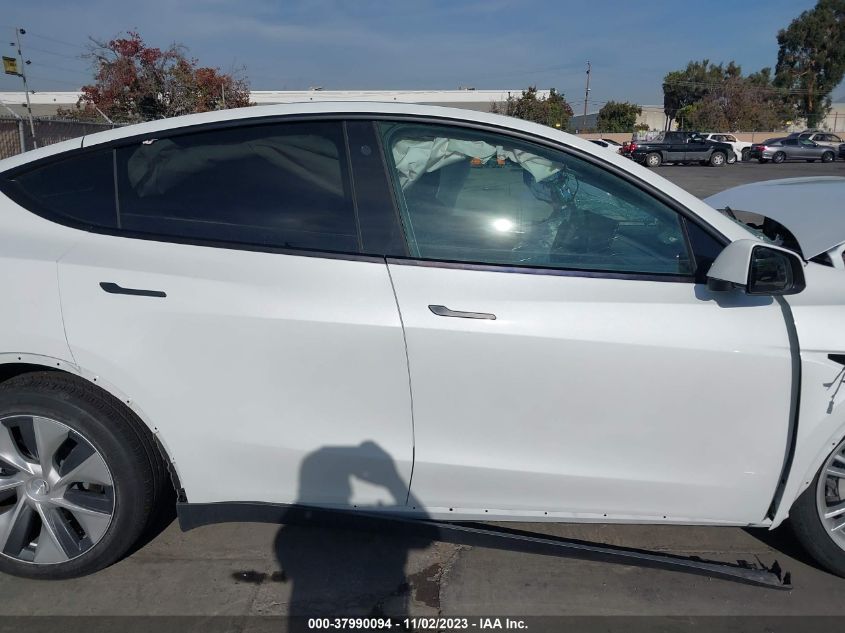 2023 Tesla Model Y Awd/Long Range Dual Motor All-Wheel Drive VIN: 7SAYGDEE2PF589366 Lot: 37990094