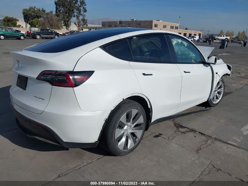 2023 Tesla Model Y Awd/Long Range Dual Motor All-Wheel Drive VIN: 7SAYGDEE2PF589366 Lot: 37990094