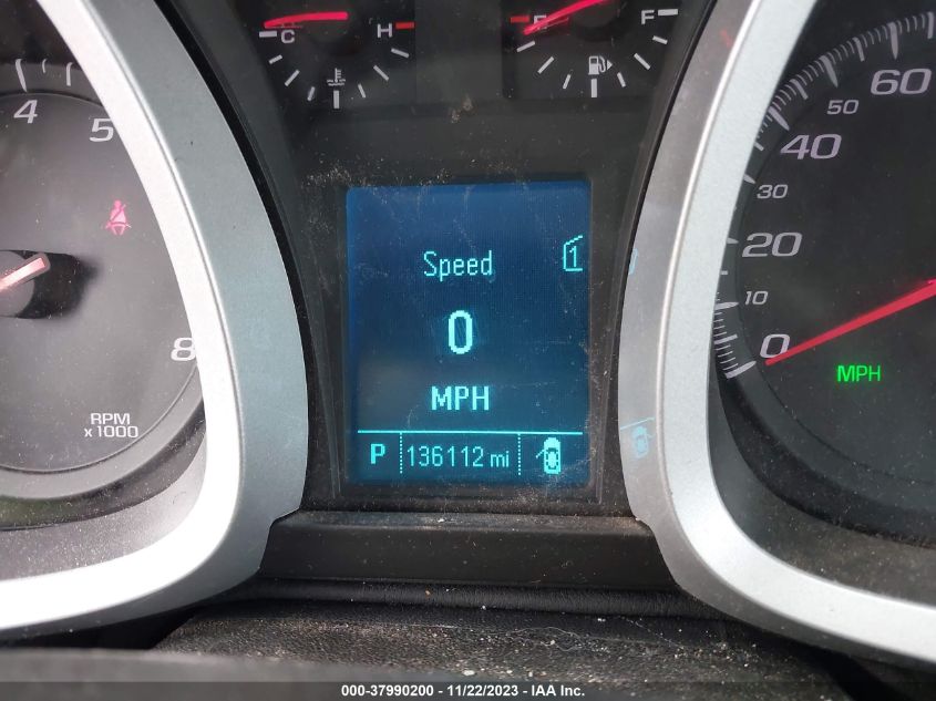 2012 Chevrolet Equinox 2Lt VIN: 2GNALPEK0C1126910 Lot: 37990200