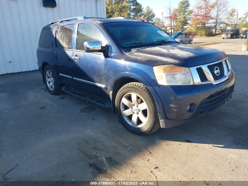 2010 Nissan Armada Titanium VIN: 5N1BA0ND2AN617529 Lot: 37990431