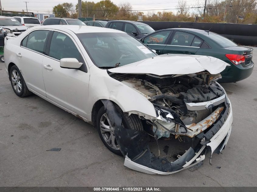 2012 Ford Fusion Se VIN: 3FAHP0HG2CR342768 Lot: 37990445