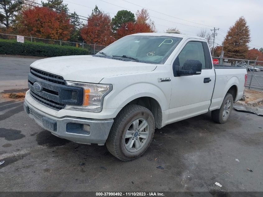 2019 Ford F-150 Xl VIN: 1FTMF1C50KFA82857 Lot: 37990492