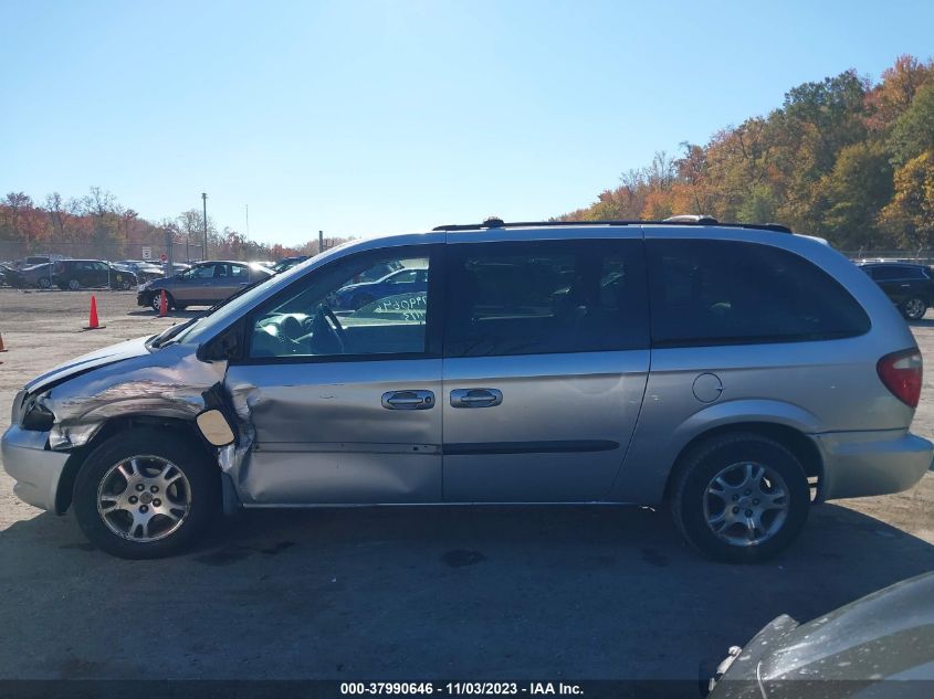 2003 Dodge Grand Caravan Ex VIN: 2D8GP74L03R140097 Lot: 37990646