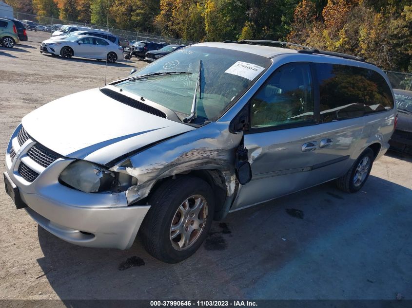 2003 Dodge Grand Caravan Ex VIN: 2D8GP74L03R140097 Lot: 37990646